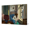 Edward Hopper,Eleven am,Woman by the window,naked girl,canvas print,canvas art,canvas wall art,large wall art,framed wall art,p970
