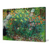 Claude Monet,Two Women among the Flowers,canvas print,canvas art,canvas wall art,large wall art,framed wall art,p912