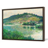Claude Monet, Paisaje in Port-Villez,River bay scenery,canvas print,canvas art,canvas wall art,large wall art,framed wall art,p870