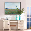 Claude Monet, Field of poppies,Flower field scenery,canvas print,canvas art,canvas wall art,large wall art,framed wall art,p852