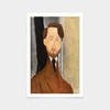Amedeo Modigliani,Léopold Zborowski,art prints,Vintage art,canvas wall art,famous art prints,2V21