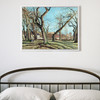 Camille Pissarro,Chestnut Grove,Winter forest landscape,canvas print,canvas art,canvas wall art,large wall art,framed wall art,p808