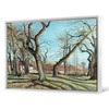 Camille Pissarro,Chestnut Grove,Winter forest landscape,canvas print,canvas art,canvas wall art,large wall art,framed wall art,p808