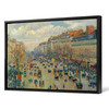 Camille Pissarro, Boulevard Montmartre in Paris,canvas print,canvas art,canvas wall art,large wall art,framed wall art,p807