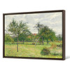 Camille Pissarro,Autumn, Morning, Cloudy, Eragny,canvas print,canvas art,canvas wall art,large wall art,framed wall art,p806