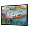 Auguste Renoir,Oarsmen at Chatou,Rowing on the river,canvas print,canvas art,canvas wall art,large wall art,framed wall art,p790