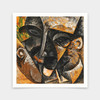 Umberto Boccioni,Dynamism of a man's head,abstract print,art prints,Vintage art,canvas wall art,famous art prints,q2785
