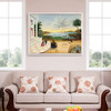 Leaving the Manor House,Beach House,Seaside Manor,canvas print,canvas art,canvas wall art,large wall art,framed wall art,p759