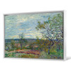 Alfred Sisley, Windy day in Veneus,Orchard landscape,canvas print,canvas art,canvas wall art,large wall art,framed wall art,p754