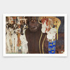 Gustav Klimt,Beethoven Frieze,The Hostile Powers,art prints,Vintage art,canvas wall art,famous art prints,V1454