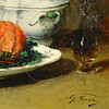 Guillaume Romain Fouace,Still Life with a Lobster and a Soup Tureen,art prints,Vintage art,canvas wall art,famous art prints, V1449