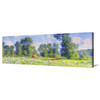 Claude Monet,Effect Of Spring At Giverny,Green Field Landscape,Canvas Print,Canvas Art, Canvas Wall Art,Extra Large Canvas Art,P44