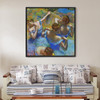 Edgar Degas,Blue dancers ,Ballet art,canvas print,canvas art,canvas wall art,large wall art,framed wall art,p2656