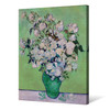 Vincent Van Gogh,Roses,Rose In Vase,White Rose,Canvas Print,Canvas Art,Canvas Wall Art,Large Wall Art,Framed Wall Art,P682