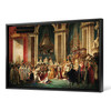 Jacques Louis David, The Coronation Of Napoleon And The Coronation Of Josephine At Notre Dame De Paris,Canvas Print,Canvas Art,P1752