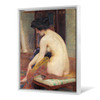 Vlaho Bukovac,Toilette,Women after bathing,canvas print,canvas art,canvas wall art,large wall art,framed wall art,p700