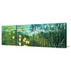 Henri Rousseau,In A Tropical Forest,Forest Art,Canvas Print,Canvas Art, Canvas Wall Art,Extra Large Canvas Art,Large Canvas Wall Art P155