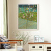 Vincent van Gogh,Peach Tree in Blossom,Peach blossoms in spring,canvas print,canvas art,canvas wall art,large wall art,framed wall art,p681