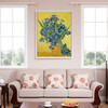 Vincent van Gogh,Irises,Vase still life,canvas print,canvas art,canvas wall art,large wall art,framed wall art,p679