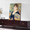 Pierre-Auguste Renoir,Woman with Fan,canvas print,canvas art,canvas wall art,large wall art,framed wall art,p645