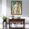 Pierre-Auguste Renoir,Naked woman portrait, woman after shower,canvas print,canvas art,canvas wall art,large wall art,framed wall art,p632