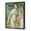 Pierre-Auguste Renoir,Naked woman portrait, woman after shower,canvas print,canvas art,canvas wall art,large wall art,framed wall art,p632