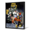 Pierre-Auguste Renoir,Mixed Flowers in an Earthenware Pot ,canvas print,canvas art,canvas wall art,large wall art,framed wall art,p630