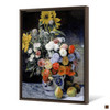 Pierre-Auguste Renoir,Mixed Flowers in an Earthenware Pot ,canvas print,canvas art,canvas wall art,large wall art,framed wall art,p630
