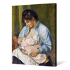 Pierre-Auguste Renoir,A Woman Nursing a Child,canvas print,canvas art,canvas wall art,large wall art,framed wall art,p615