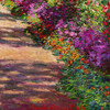 Edgar Degas,A Pathway in Monets Garden Giverny,art prints,Vintage art,canvas wall art,famous art prints,q2655