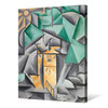 Josef Capek, House by the River,Abstract art,canvas print,canvas art,canvas wall art,large wall art,framed wall art,p536