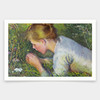 George Clausen,The Little Flowers Of The Field, 1895,art prints,Vintage art,canvas wall art,famous art prints,V1398