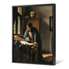 Johanes Vermeer,The Geographer,canvas print,canvas art,canvas wall art,large wall art,framed wall art,p526