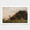 Eugene Boudin,The Farm at Saint-Simeon,art prints,Vintage art,canvas wall art,famous art prints,V1292