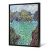 Claude Monet,Port-Goulphar, Belle-Île,Green island landscape,canvas print,canvas art,canvas wall art,large wall art,framed wall art,p415