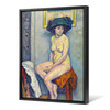Charles Franois Prosper Guerin,The nude,Nude woman portrait,canvas print,canvas art,canvas wall art,large wall art,framed wall art,p403