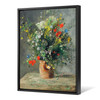 Auguste Renoir,Flowers in a Vase,Vase flower still life,canvas print,canvas art,canvas wall art,large wall art,framed wall art, p381
