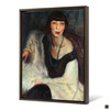 Adriano Sousa Lopes,Portrait of Madame Souza Lopes,canvas print,canvas art,canvas wall art,large wall art,framed wall art,panoramic p364