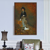 Winslow Homer,Autumn,Woman walking woods alone,large wall art,framed wall art,canvas wall art,large canvas,M2934