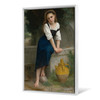 William-Adolphe Bouguereau,Orpheline a La Fontaine,large wall art,framed wall art,canvas wall art,large canvas,M2932