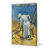 Vincent van Gogh,Peasant Woman Bruising Flax,after Millet,large wall art,framed wall art,canvas wall art,large canvas,M2907