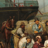 John George Brown,The Longshoremen's Noon,art prints,Vintage art,canvas wall art,famous art prints,V1751