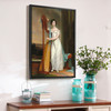 Thomas Sully,Lady with a Harp, Eliza Ridgely, c. 1818,large wall art,framed wall art,canvas wall art,large canvas,M2890