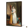 Thomas Sully,Lady with a Harp, Eliza Ridgely, c. 1818,large wall art,framed wall art,canvas wall art,large canvas,M2890