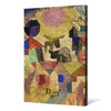 Paul Klee,Village-like, Houses, 2 Cattle,Abstract Wall Art,large wall art,framed wall art,canvas wall art,large canvas,M2828