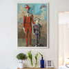 Pablo Picasso,Acrobat and Young Harlequin,large wall art,framed wall art,canvas wall art,large canvas,M2803