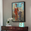 Pablo Picasso,Acrobat and Young Harlequin,large wall art,framed wall art,canvas wall art,large canvas,M2803