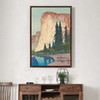 Ohara Shoson,El Capitan,,japanese painting,Japanese wall art,large wall art,framed wall art,canvas wall art,large canvas,M2800