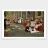 Max Liebermann,the Courtyard Of The Orphanage In Amsterdam Free Period In The Amsterdam Orphanage,art prints,Vintage art,canvas wall,V1877