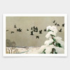 Newell Convers Wyeth,Crows in Winter,art prints,Vintage art,canvas wall art,famous art prints,V1884